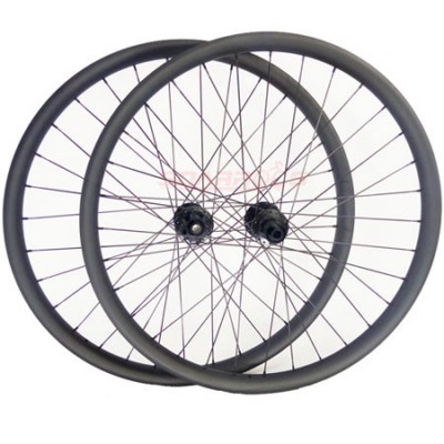 650B 35mm width 25mm depth carbon mountain bike wheels DT 350 hookless clincher for AM/DH carbon fibre MTB bike  wheels