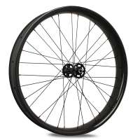 26er carbon fat bike wheelset 24mm width Hokeless Fat snow bike wheels