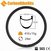 CBK 2017 new products 507 30mm wide 30mm deep carbon BMX clincher rim